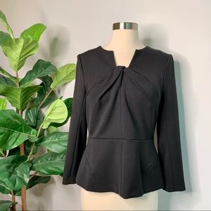 The Fold London Structured Crepe Top